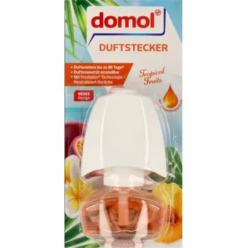 Osvěžovač vzduchu DOMOL elektrický osvěžovač vzduchu s náplní tropické ovoce 25ml