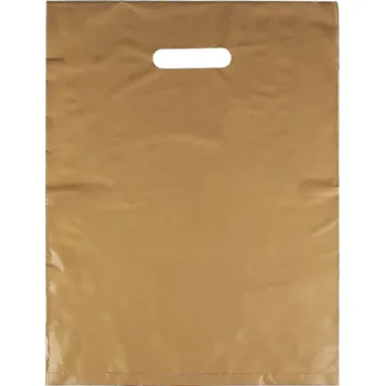 Igelitová taška 30x40 cm, barva 3 zlatá