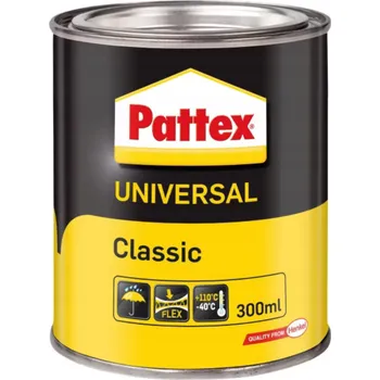Průmyslové lepidlo Lepidlo Pattex Universal Classic 300 ml, silné kontaktní lepidlo, voděodolné