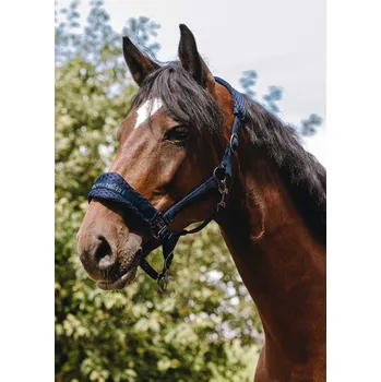 EQUITHÈME Ohlávka nylonová 3D Mesh Equithème, navy FULL