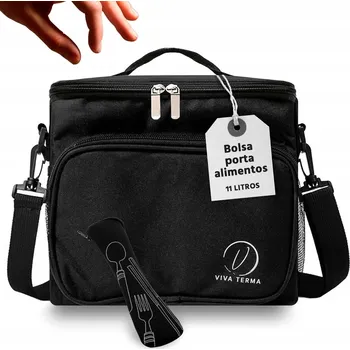 Termotaška krabička na oběd, přenosná chladicí taška, taška na jídlo 11L