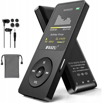 MP3 přehrávač RUIZU X02 modrý, 64 GB