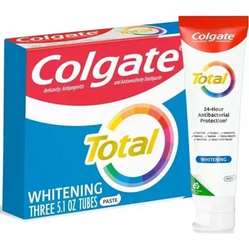 zubní pasta Colgate Total Whitening 3x144 g - Zubní pasta