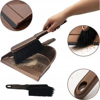 Smetáček s lopatkou KONEX Komplet pro každodenní úklid kancelářského domu 2v1