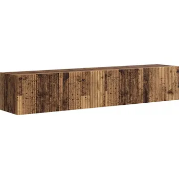 Televizní stolek TV stolek 2 ks Staré dřevo 60 x 31 x 29,5 cm