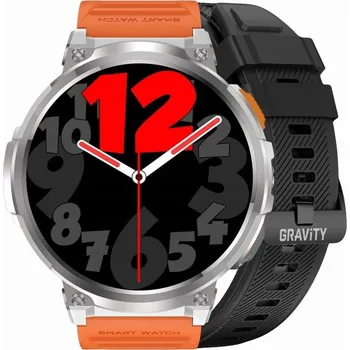 Chytré hodinky Chytré Hodinky Gravity GT23-4 stříbrné