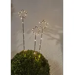 Venkovní LED dekorace výška 60 cm Star Trading Wizard - černá