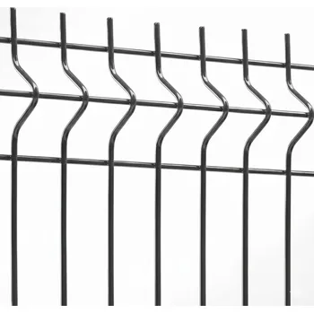 Plot Plotový panel BRAVO 3D poplastovaný 1030 mm v barvě antracitové šedé RAL 7016