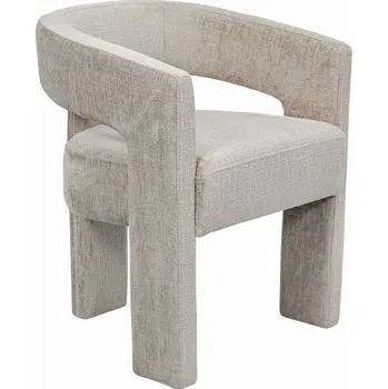 Jídelní židle Čalouněná židle Leith - Livin Hill Taupe 58,5x75 cm