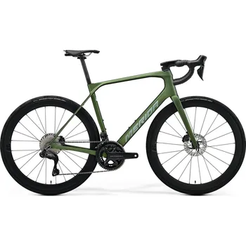 Silniční kolo MERIDA Scultura Endurance 8000 Matt Fog Green (Silver) - M