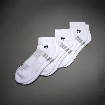 VENUM Ponožky Vector Ankle 3 Pack - bílo/šedé L