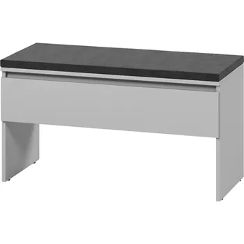 Zásuvkový kontejner Lavice do předsíně Simply - Lenart Šedá 92x50 cm