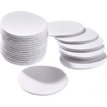 3Pagen 20 samolepicích podložek bílá Každá průměr 5,5 cm