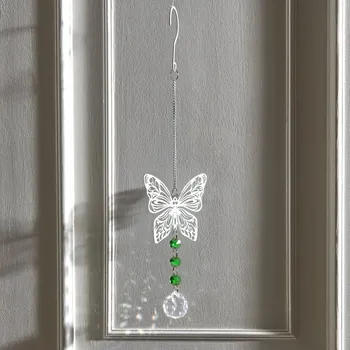 3Pagen Závěsná dekorace s motýlem Motýl 9,5 x 8,7 cm. Celková délka 39 cm.