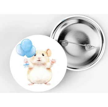 Placka s oslavujícím křečkem