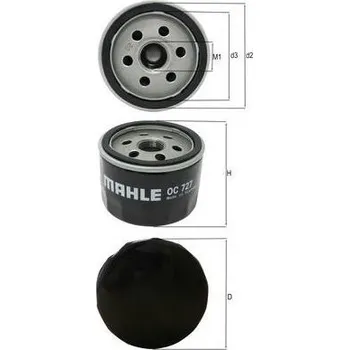 Olejový filtr Olejový filtr MAHLE OC 727