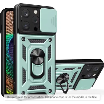 Pouzdro na mobilní telefon Techsuit – řada CamShield – Motorola Edge 70 – zelená