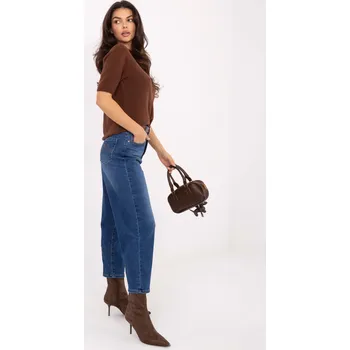 Dámské kalhoty Džínové kalhoty VM SP SK600 3B.15P tmavě modré L