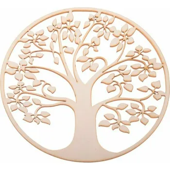 Casa de Engel Home Dřevěný strom života, 0/35 Fialová UNI (2829651)
