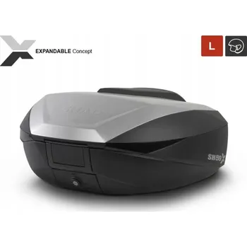 Zavazadlo na motocykl Motocyklový kufr shad sh59x s hliníkovým krytem