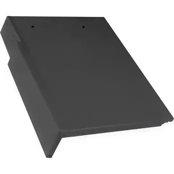 Stavebniny Bramac Tegalit NOVO krajní taška levá břidlicově černá