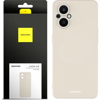 Pouzdro na mobilní telefon Zadní Kryt Spacecase pro Oppo Reno7 Lite 5G béžový