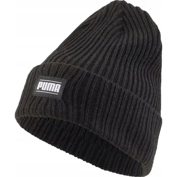 Čepice Puma zimní čepice beanie černá, univerzální velikost