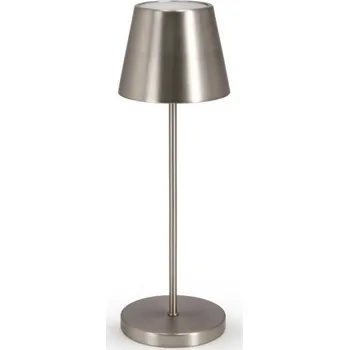 Čtecí lampička BIZZOTTO Zahradní stolní LED lampa ETNA 38 cm stříbrná 0827766