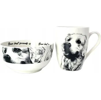 Hrnek Queen Isabell Labrador, porcelánový, 350 ml