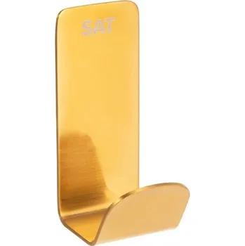 Věšák SAT Háček SAT Mood broušené zlato SATDMOOD21BZ SATDMOOD21BZ