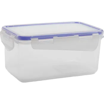 Dóza na potraviny OBDÉLNÍKOVÁ PLASTOVÁ NÁDOBA S VÍKEM NA POTRAVINY UZAVÍRATELNÁ MISKA 1,5L