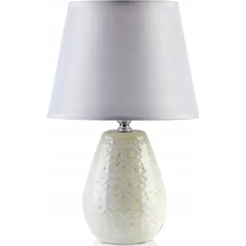 Lampička LETI BÉŽOVÁ Stolní lampa 12x10x30cm Mondex