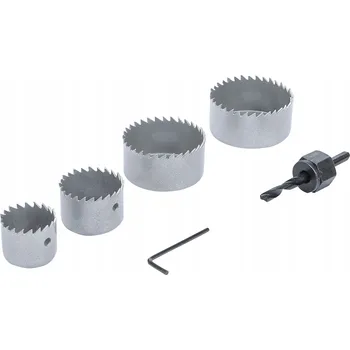 Vrták Sada 6 děrovek do dřeva Ø 32-54 mm, hloubka vrtání 24 mm, BGS DIY