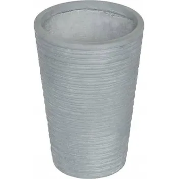 Květináč Květináč plast šedý G21 24 cm x 2 x 41 cm
