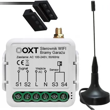 Modul motoru brány OXT s anténou a senzorem WiFi TUYA