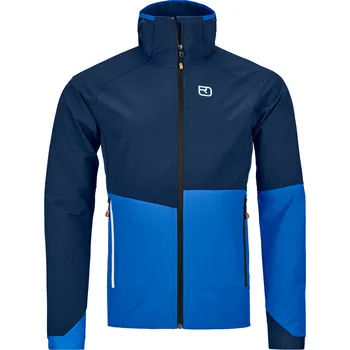 Pánská bunda Ortovox Punta Berrino Hooded Jacket Men's Velikost: XL / Barva: modrá/světle modrá