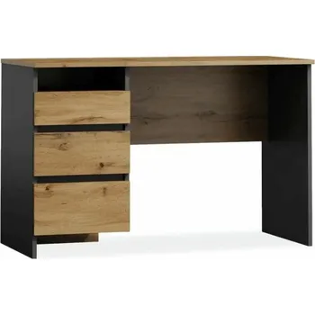 Psací stůl Psací stůl OLIVER dub wotan/antracit