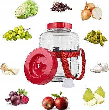 Sklenice Skleněná Zavařovací Sklenice Sklenice multifunkční demižon na víno, Likéry , okurky, zelí