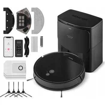 Robotický vysavač Uklízecí robot Sencor SRV 6485BK černý