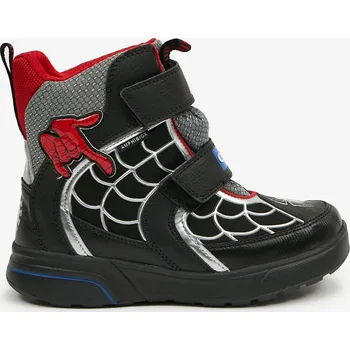 Chlapecké tenisky Geox Chlapecké Černá chlapecká kotníková obuv Geox Sveggen B Abx Černá 35 (2563482)