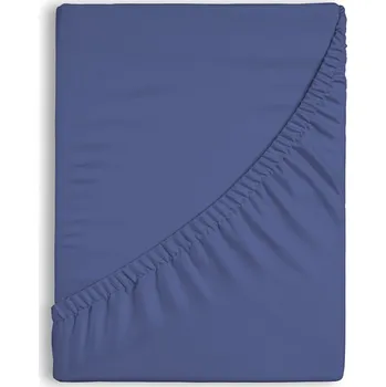Prostěradlo Matějovský Jersey 70 x 140 cm tmavě modré