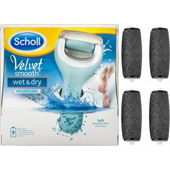 Pilník na patu Scholl – Velvet Smooth Wet Dry Elektrický pilník