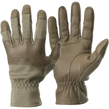 Pracovní rukavice Rukavice Crocodile FR Gloves Long, Direct Action, Light Coyote, XXL