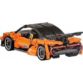 ostatní stavebnice Sada Stavebních Kostek Sportovní Auto 491ks. Oranžové