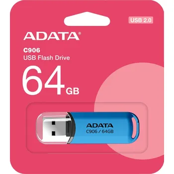 USB flash disk Adata Flash disk C906 64GB USB2.0 modrý
