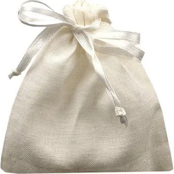 Obraz Textilní sáček Stoklasa 8x8 cm, přírodní světlá barva