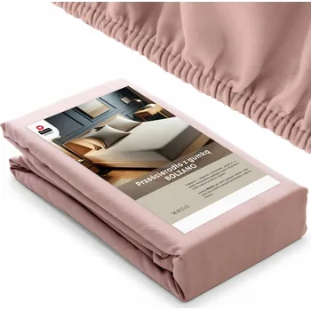 Prostěradlo Prostěradlo s gumou Łóżkoholicy bavlněný satén 160 x 200 cm