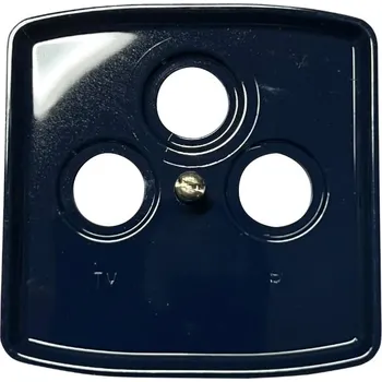 Kryt zásuvky televnizní, rozhlasové (a satelitní) ABB Tango 5011A-A201 M - tmavomodrá