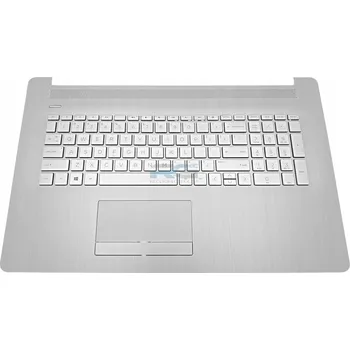 Šasi notebooku Palmrest a klávesnice HP 17-ca1004nw 17-ca1005nw 17-ca1006nw / Sil