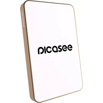 Powerbanka Picasee Powerbanka s MagSafe 5 000 mAh Zlatá - Picasee - new logo - black